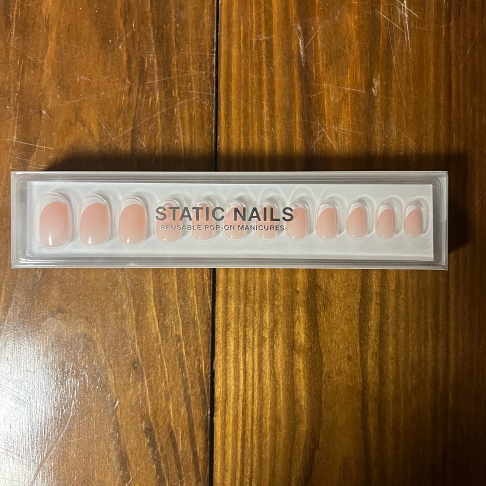 Static Nails Pop On French Manicure